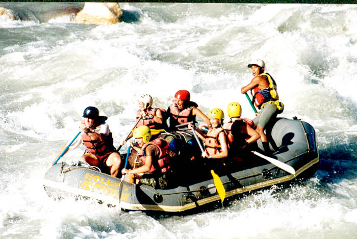 Rafting in Nepal
